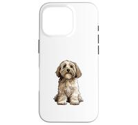Illustrazione di cane Havanese Custodia per iPhone 16 Pro