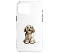 Illustrazione di cane Havanese Custodia per iPhone 16 Pro Max