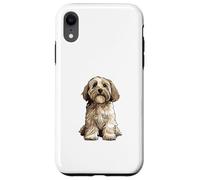 Illustrazione di cane Havanese Custodia per iPhone XR