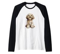 Illustrazione di Cane Havanese Maglia con Maniche Raglan