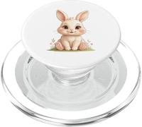 Illustrazione di coniglio cucciolo PopSockets PopGrip per MagSafe