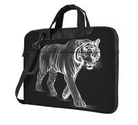 Illustrazione Di Elegante Tiger Borsa Per Laptop Laptop Case 15.6 Pollice Borse Del Computer Imbottito Della Copertura Del Manicotto Per Le Donne