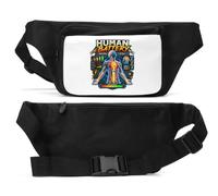 Illustrazione di Human Energy System Marsupio Unisex Nero