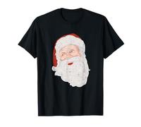 Illustrazione di Natale dell'Annata del Volto di Babbo Maglietta