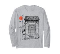 Illustrazione di Shotokan Karate Dojo Tokyo Giappone Maglia a Manica