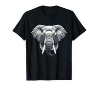 Illustrazione di Testa Elefante stilizzata Maglietta