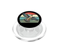 Illustrazione di uccello falco volante PopSockets PopGrip per MagSafe