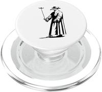 Illustrazione Dottore della Peste Adatto Per Uomini Donne. PopSockets PopGrip per MagSafe
