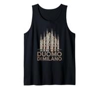 Illustrazione Duomo di Milano Cattedrale Canotta