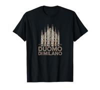 Illustrazione Duomo di Milano Cattedrale Maglietta