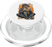Illustrazione grafica di arte del motivo di drago uomini donne bambini PopSockets PopGrip per MagSafe