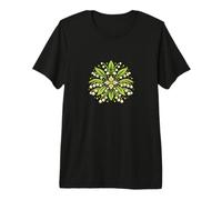 Illustrazione Mandala mughetto Maglietta Premium