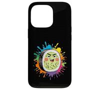 Illustrazione Sushi Cartoon con Colori Splash Custodia per iPhone 13 Pro