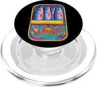 Illustrazione vibrante di olio d'oliva puro sardine PopSockets PopGrip per MagSafe