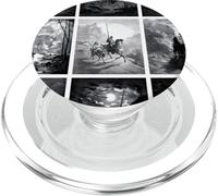 Illustrazioni di Don Chisciotte di Gustave Dore PopSockets PopGrip per MagSafe