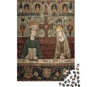 Illustrazioni di manoscritti medievaliPuzzle 1000 Pezzi Per Adulti, Giochi Educativi, Sfide, Decorazioni Per La Casa38x26cm/1000pcs