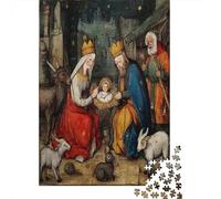 Illustrazioni di manoscritti miniati medievali|| Puzzle Divertenti Per Tutta La Famiglia 38x26cm/1000pcs Adulti