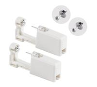 ILLUVA 2 Pezzi Pistole Monouso per Piercing Orecchio, Sicuro e Indolore, Kit de Orecchio Piercingi con Orecchini, per Donne e Uomini