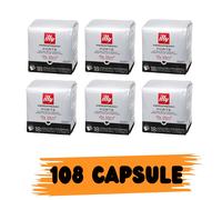 Illy 108 Capsule Iperespresso Tostato Forte Nero 100% Arabica