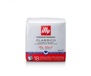 Illy - 18 Capsule Caffè Iperespresso Classico Lungo Illy