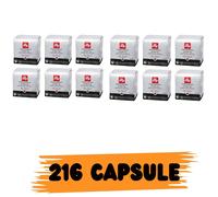 Illy 216 Capsule Iperespresso Tostato Forte - Nero 100% Arabica