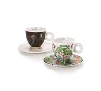 illy 24959 Set da 2 Tazze Da Cappucino Art Collection Biennale 2024 | Decoro B