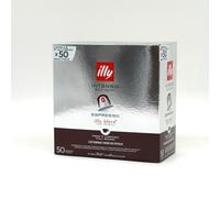 ILLY 50 Capsule Compatibili Nespresso Alluminio Gusto INTENSO SPED. GRATUITA