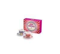 illy ART COLLECTION 24626 Judy Chicago 2 Tazze da Cappuccino Numerate Firmate