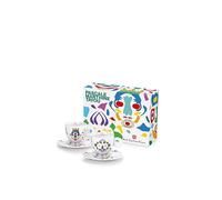 Illy Art Collection Pascale Marthine Tayou 2 Tazze da Cappuccino Numerate Firmate