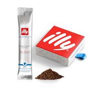 illy Bustine di caffè istantaneo decaffeinato decaffeinato (20 porzioni) | Bastoncini di caffè istantaneo decaffeinato 100% Arabica | Intensità media tostata 5/9 | Bustine di caffè confezionate