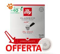 400 Cialde illy Carta 44mm Universali TOSTATO CLASSICO illy Cialde Caffè