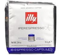 illy - Caffè Espresso In Capsule Iperespresso Lungo - 6 confezioni da 18 capsule (tot 108 Capsule)
