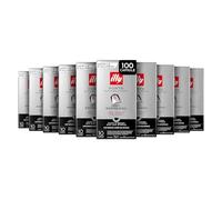 illy, Caffè in Capsule Compatibili FORTE, 100 Capsule Totali | in Alluminio, 100% Arabica con Intenso Aroma di Pan Tostato e Retrogusto di Cioccolato Fondente, Gusto Deciso