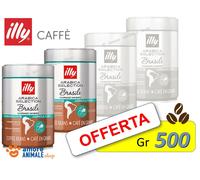 Illy Barattolo da 250g di caffè in grani ARABICA SELECTION BRASILE Cerrado Mineiro Illy