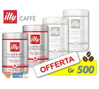 Illy Barattolo da 250g di caffè in grani Tostato CLASSICO