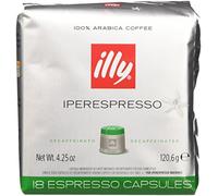 illy Caffè Iperespresso, Caffè Espresso In Capsule, Decaffeinato - 6 confezioni da 18 capsule (totale 108 Capsule)