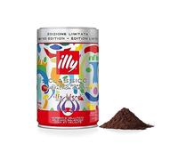 illy Caffè macinato per espresso Tostato CLASSICO, Pascale Marthine Tayou, 12 Barattoli da 250 grammi