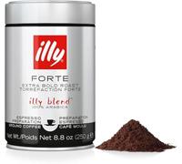 illy, Caffè Macinato per Espresso Tostato FORTE, Confezione da 250g