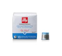 ILLY CAPSULE CAFFÈ DECAFFEINATO Capsule Iperespresso Decaffeinato, 120.6 g, Aromi di nocciola e frutta con note legnose, 129,6 g