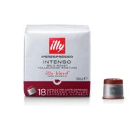 illy, Iperespresso Capsule INTENSO, 100% Arabica con aromi di cacao e frutta secca, retrogusto corposo e potente, 6 confezioni da 18 capsule (totale 108 capsule)