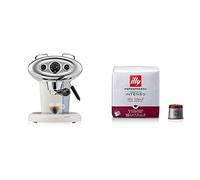 illy Macchina da caffè a Capsule Iperespresso X7.1, Bianco + Capsule caffè Iperespresso Tostato Intenso, 6 Confezioni da 18 Capsule, Totale 108 Capsule