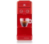 illy, Macchina da caffè Iperespresso Y3.3, colore rosso | Caffè espresso e americano, griglia a due altezze, spegnimento e decalcificazione automatica, capsule Iperespresso