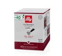 Illy Miscela Intenso Filtro Carta ESE 44mm Cialde di Caffè - 240 Pezzi