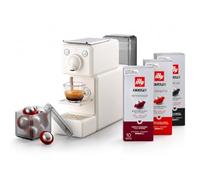 illy X3 Macchina Caffè X-CAPS con 90 Capsule Incluse: Classico, Intenso, Forte, Tecnologia Hyperinfusion | Design Minimale, Portacapsule Integrato