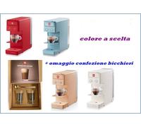 illy Y3.3 macchina BIANCA iperespresso + 14 capsule caffè classico intenso