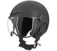 ILM Casco Bici Uomo Donna Adulti Sci Snowboard con Visiera Rimovibile Paraorecchie ASTM CPSC e CE Z102,Titanio Opaco,XL