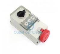 ILME KI 3265 IB5 PRESA INTERBLOCCATA C/PORTAFUSIBILE SEZ.380V 32A 5P IP55