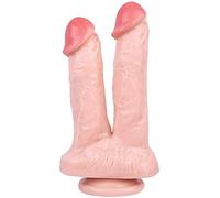 -Đilđo Doppia Testa 18 cm Rosa I Lo D D per Donna O Pi Coppia Lesbica, Or Do Enorme Sil C Ne O Pi P N R Al St C per S Sso N Le D Pp O Enetr Zi Ne