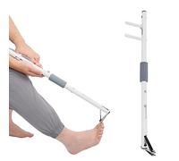 ILOKNZI Tagliaunghie con manico lungo 4 mm di ampia apertura, albero interamente in alluminio/non c'è bisogno di piegarsi/Strumento per unghie dei piedi facile da raggiungere (XXS-40CM-15,6")..