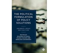 Ilona van Breuge The Political Formulation of Policy Solution (Copertina rigida)